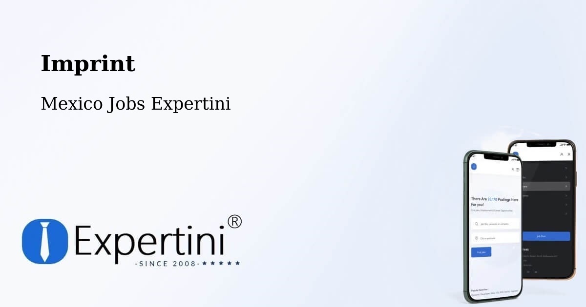 Imprint – Urén - Mexico Jobs Expertini